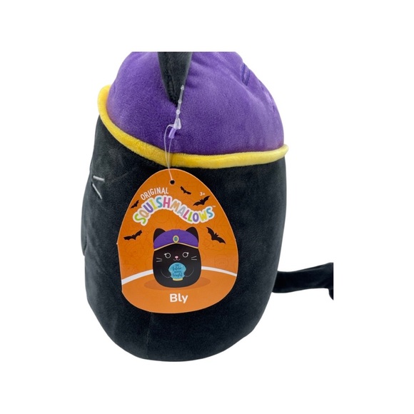Original Squishmallows Halloween Bly the Cat Fortune Teller Plush 10โ Kellytoy - Picture 7 of 13